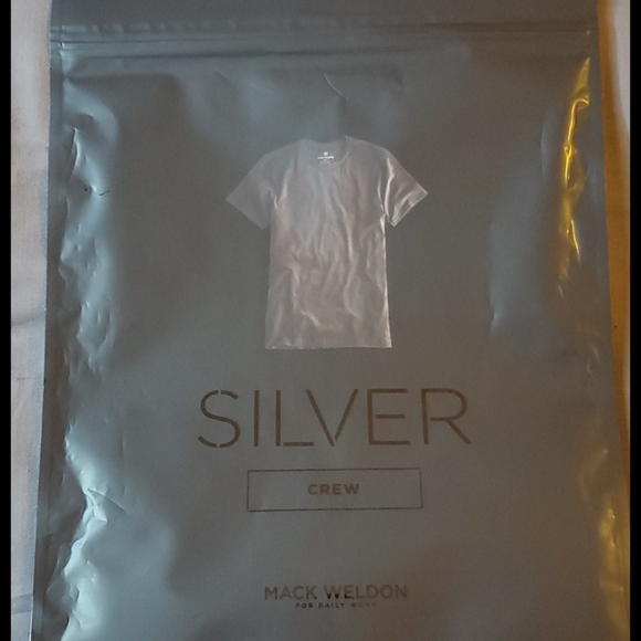 NWT Mens Mack Weldon Silver Tshirt - Picture 5 of 5